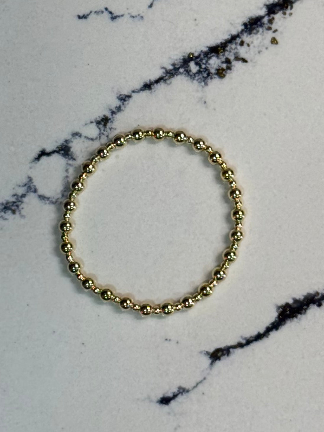 14k Gold Filled Bracelet 5mm with 2mm