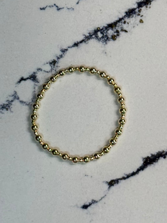 14k Gold Filled Bracelet 5mm with 2mm